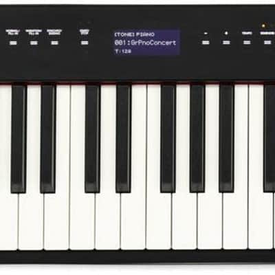 Casio Privia PX-S3100 Portable Digital Piano, with 88 Weighted Keys, 700 Tones, 200 Rhythms, Touch Sensor Controls, Sustain Pedal, Bluetooth, USB, AC Adapter, 16W Speakers, Gloss Black (PX-S3100BK)