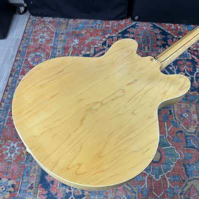 *VIDEO* Epiphone Sheraton II Semi-Hollow Body Natural w/Hard Case- 2008 image 5
