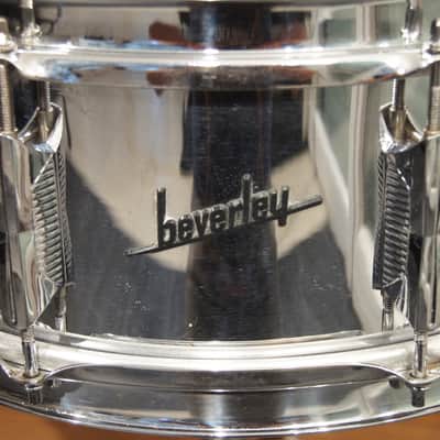 Beverley Vintage Cosmic De-Luxe Snare Drum 1960's image 2
