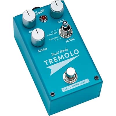 Supro 1310 Analog Harmonic Tremolo Pedal 2025 - TEAL image 5