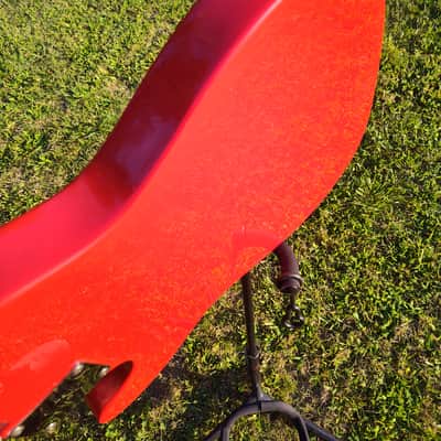 1994 Fender Telecaster MIM squier series red maple rare image 13