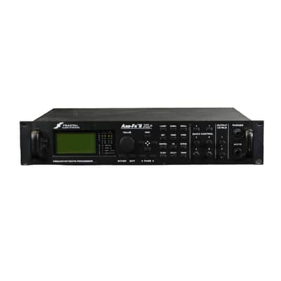 Fractal Audio Axe-FX II XL+ with Controller 2015 - 2018 Black image 1