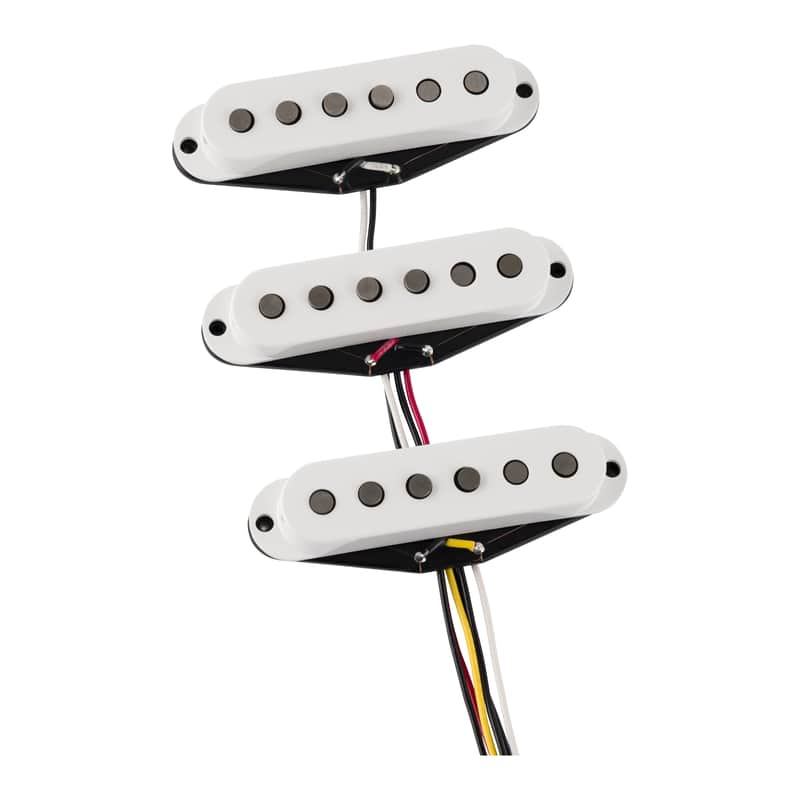 Fender Tex-Mex Hot Stratocaster Pickups Set - White image 1