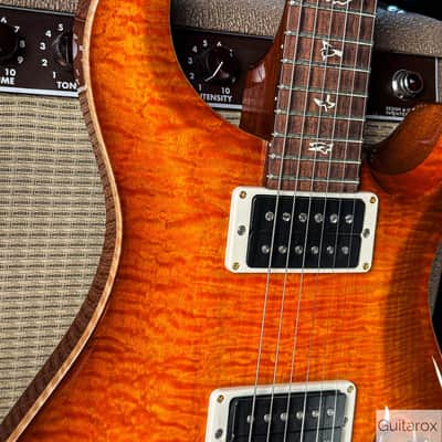 2012 PRS P22 10 Top Black Gold Burst image 6