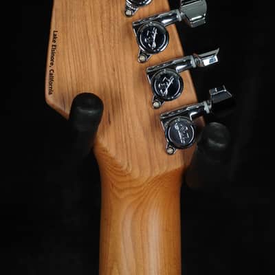 Suhr Custom Classic JM in Aqua Sparkle with Mastery Bridge and Vibrato image 8