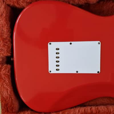 1962 Fender Stratocaster Fiesta Red '60s American Strat Electric Guitar image 11