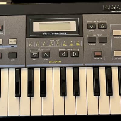 Casio CZ-101 49-Key Synthesizer 1985 - 1988 - Black