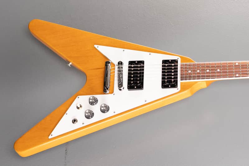 Gibson USA 70’s Flying V - Antique Natural image 1