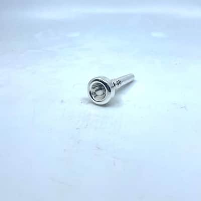 Unbranded Stock Large Shank Flugelhorn Mouthpiece - Silver image 2