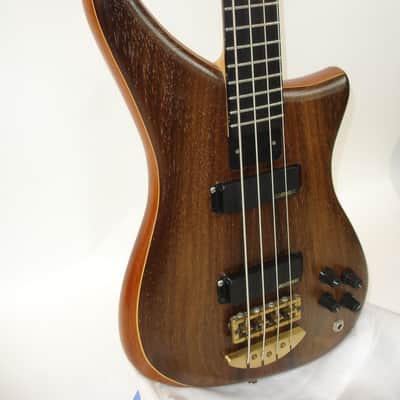 1995 Alembic Epic 4 4-String Bass Guitar, Walnut image 2