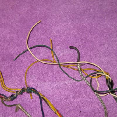 Hammond Organ M3 Percussion switches with wiring (I) Bild 3