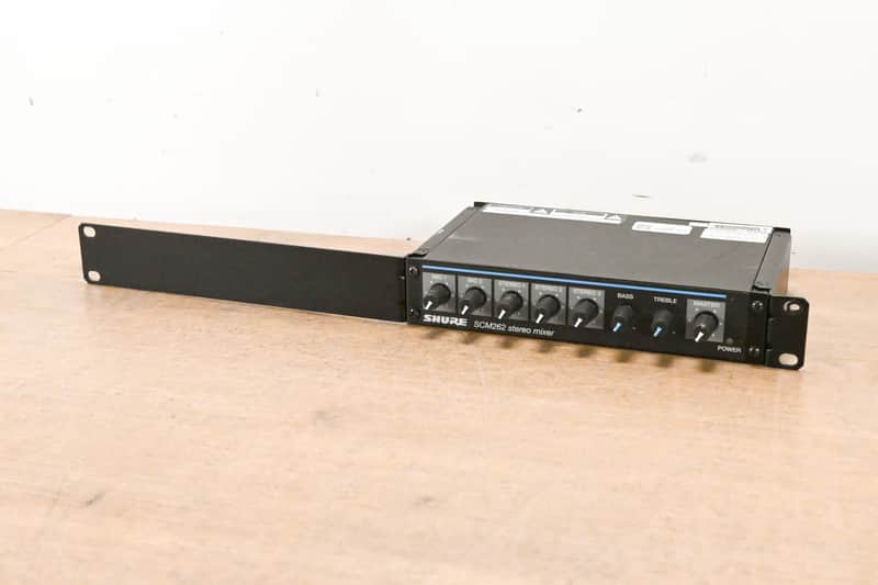 Shure SCM262 Stereo Microphone Mixer CG015E9 image 1