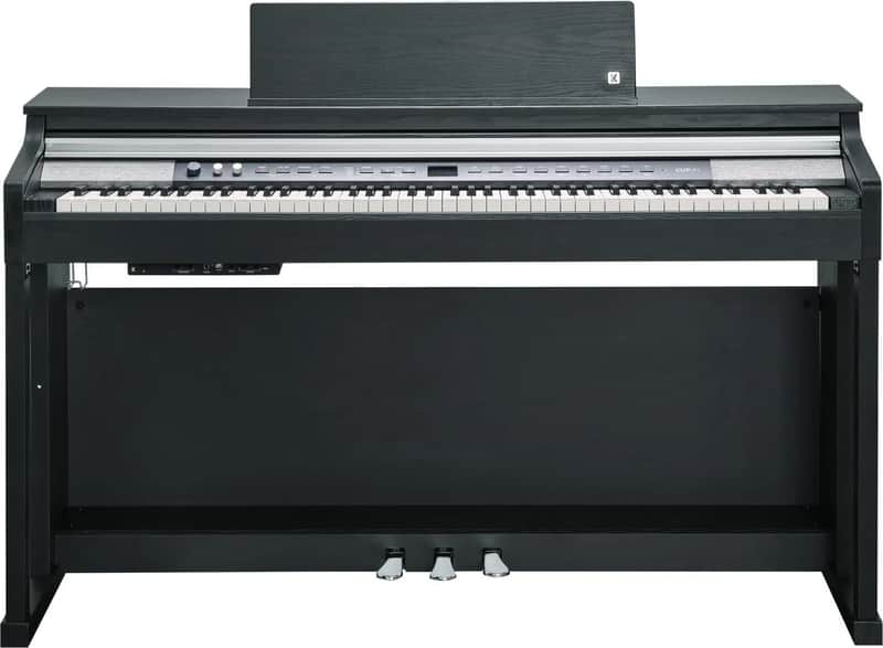 Kurzweil CUP P1 Home Digital Upright Piano 88 Keys, Bluetooth+MIDI & USB Connectivity, Black Finish image 1