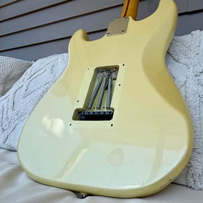 1989 Squier II Stratocaster MIK E9 | Proper Passive™ Electronics | Vintage White | Boutique image 16