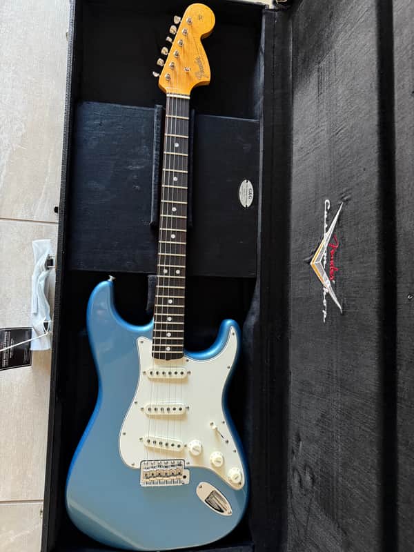 Fender Custom Shop 66 Stratocaster LCC Guitar 2023 - Aged Lake Placid Blue image 1