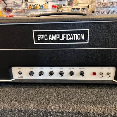 Epic Amplification AR50 50 watt tube guitar amplifier 2020 - Black image 2