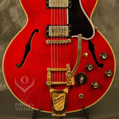 1961 Gibson ES-355 Stereo Varitone Cherry w/ '70's T-top pickups image 1