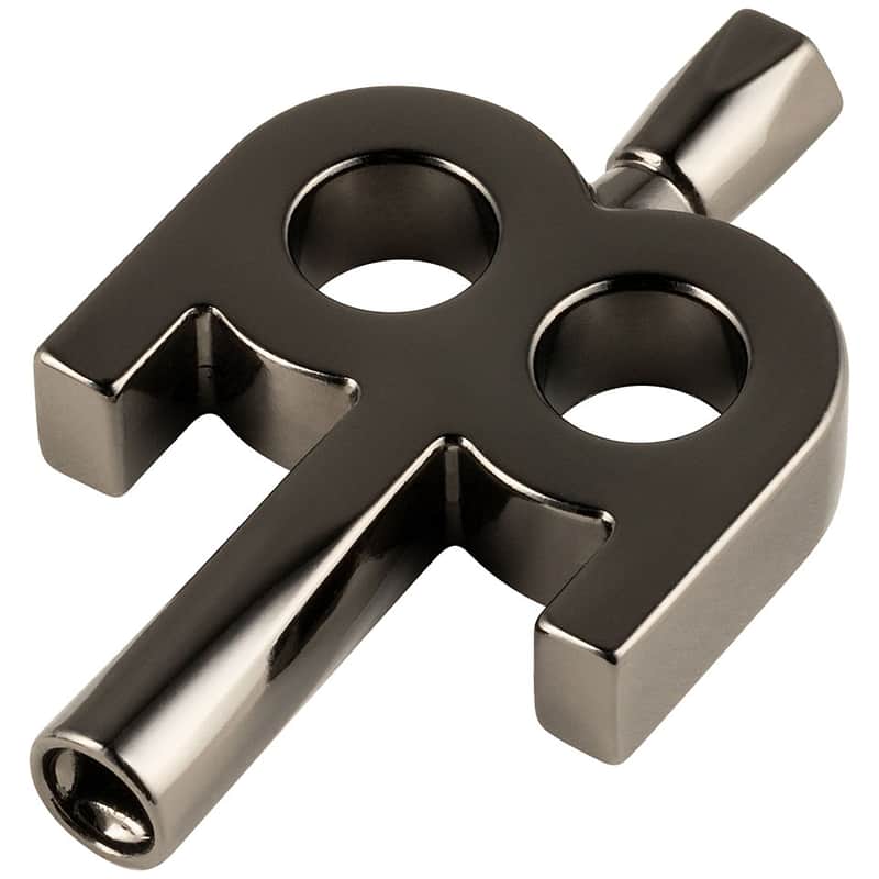 Meinl SB501 Stick & Brush Kinetic Drum Key Black Nickel image 1