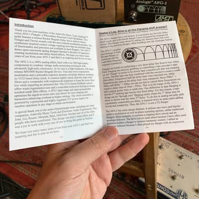 Asheville Music Tools AFG-1 Dynamic Flanger imagen 8