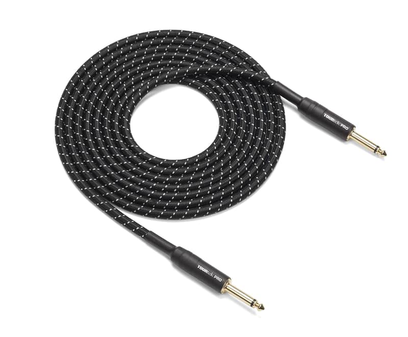 Tourtek PRO TPIW Woven Fabric Instrument Cable 25ft image 1