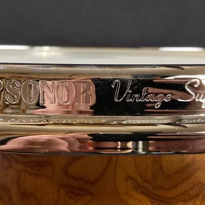 Sonor 5x14" SSD 10 1405 SDW 2, Steve Smith Signature, 40th Anniversary Snare Drum, with Case. #1 of 77!! image 9