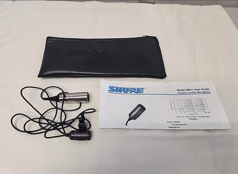 Shure SM11 Omnidirectional Dynamic Lavalier Mic