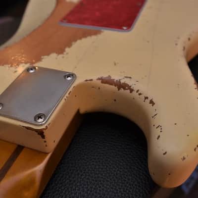 American Fender Stratocaster Relic Vintage White Texas Specials image 22
