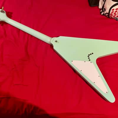 Gibson Flying V 1986 - Seafoam Green image 7