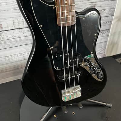 Squier Vintage Modified Jaguar Bass Special - Black image 9