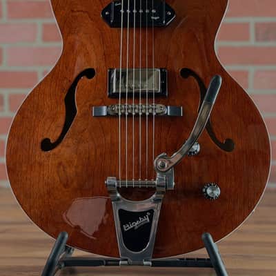 Godin 5th Avenue Uptown Custom Hollow-Body Electric Guitar - Havana Brown image 2