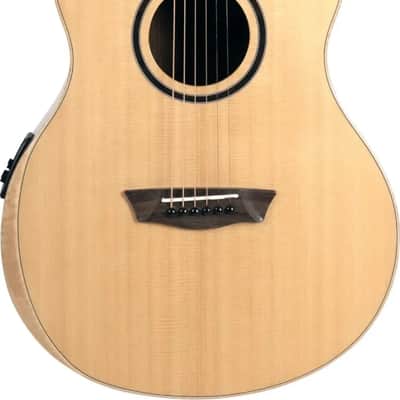 Washburn BTSC40SCE Bella Tono Suprema Grand Concert Acoustic-Electric Guitar, Solid Spruce Top image 2