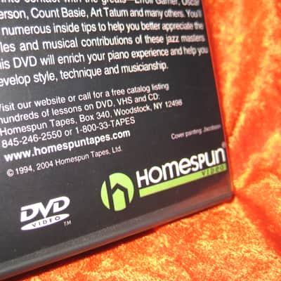 Homespun Video Steve Allen Lesson With Intro to Jazz Piano DVD image 6