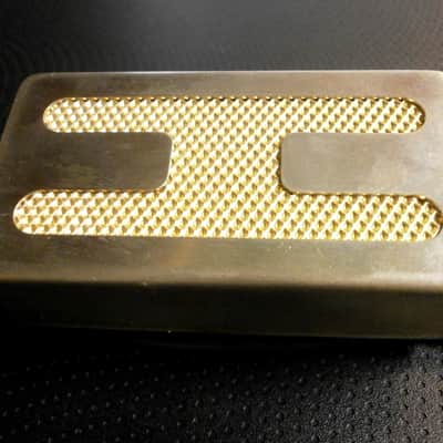 Humbucker Pickups SET H COVER GOLD FOIL Relic/Aged Q Fits Fender Gibson LP SG Greco Ibanez Vintage PAF image 8
