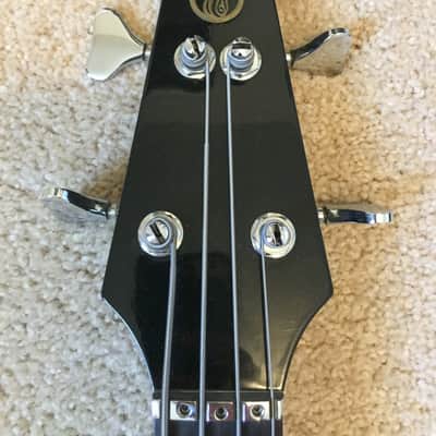 Alembic Spoiler 1983 Black Cliff Burton Metallica 32” Medium Scale Koa Body Maple Neck image 9
