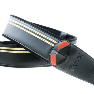 RightOn! Straps Mojo Collection Race-60 Guitar & Bass Strap made with Vegan Leather – Stylish and Comfortable - JPS
