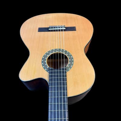 Santos Martinez SM500CE Electro-Acoustic Classical Guitar image 3