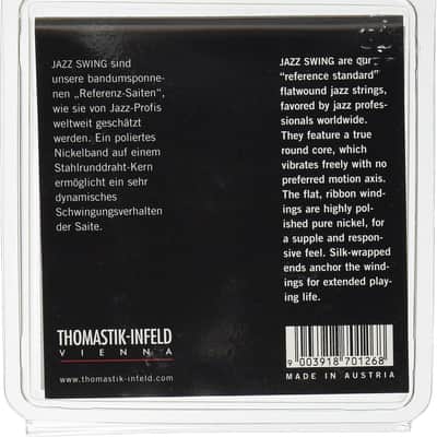 Thomastik-Infeld JS110 Jazz Swing Flatwound Jazz Guitar Strings Extra Light (.010-.044) image 2