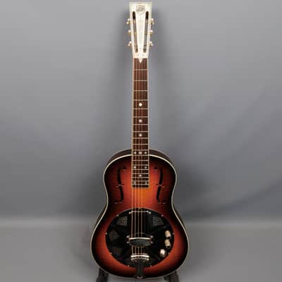 2005 National Estralita Deluxe Walnut / Maple Resonator Guitar image 2