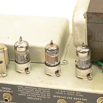 1974 Fender Twin Reverb – Silverface Era Classic w/ Celestion Power + Footswitch image 12