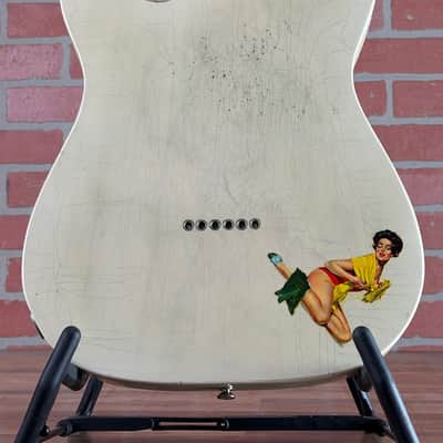 Pin-Up Custom Guitars Kendall "T" Style Custom Electric Guitar - Blonde image 14