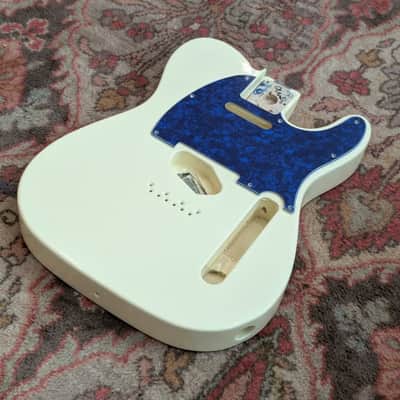 Fender Telecaster Deluxe Nashville Electric guitar body 2017-2021 - White Blonde with 2 pickguards image 7