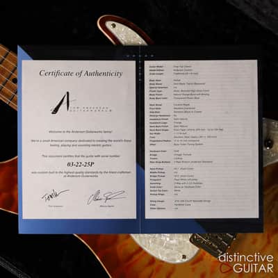 Tom Anderson Drop Top Classic - Natural Orange Burst image 14