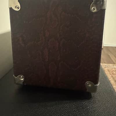 Soldano SLO-100 C3 Amps Clone, Burgundy Snakeskin, White Grille, Excellent image 12