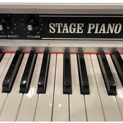 Rhodes Mark II Stage 73-Key Electric Piano 1983 - Black Flat Top image 4