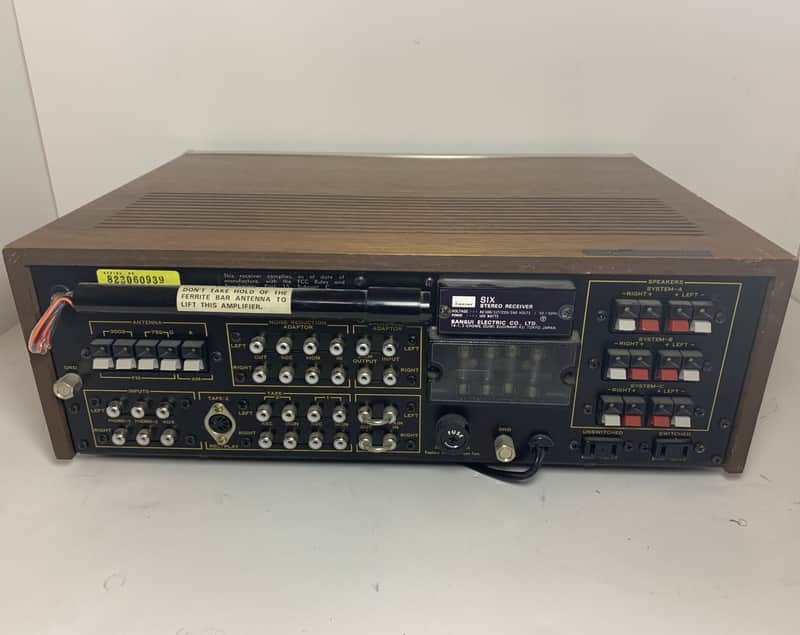 Sansui Six Stereo Receiver image 2