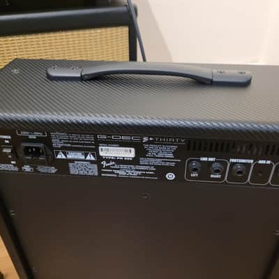 Fender G-DEC3 Thirty Guitar Digital Entertainment Center 30Watt 1x10" Guitar Practice Amp 2010 - 2012 - Black/Silver image 15