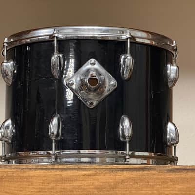 1970's Slingerland 14" Black 3-Ply Maple 10x14 Rack Tom image 8