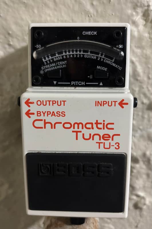 Boss TU-3 Chromatic Tuner 2009 - Present - White image 1