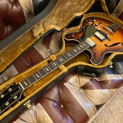Yamaha Vintage Japanese 1970's SA-60 Sunburst Hollowbody w/ OHSC image 4