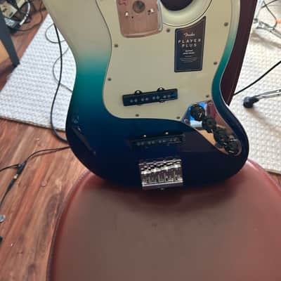 Fender Fender Player Plus Active Jazz J Bass Loaded Body- Belair Blue 2020’s - Belair Blue image 14